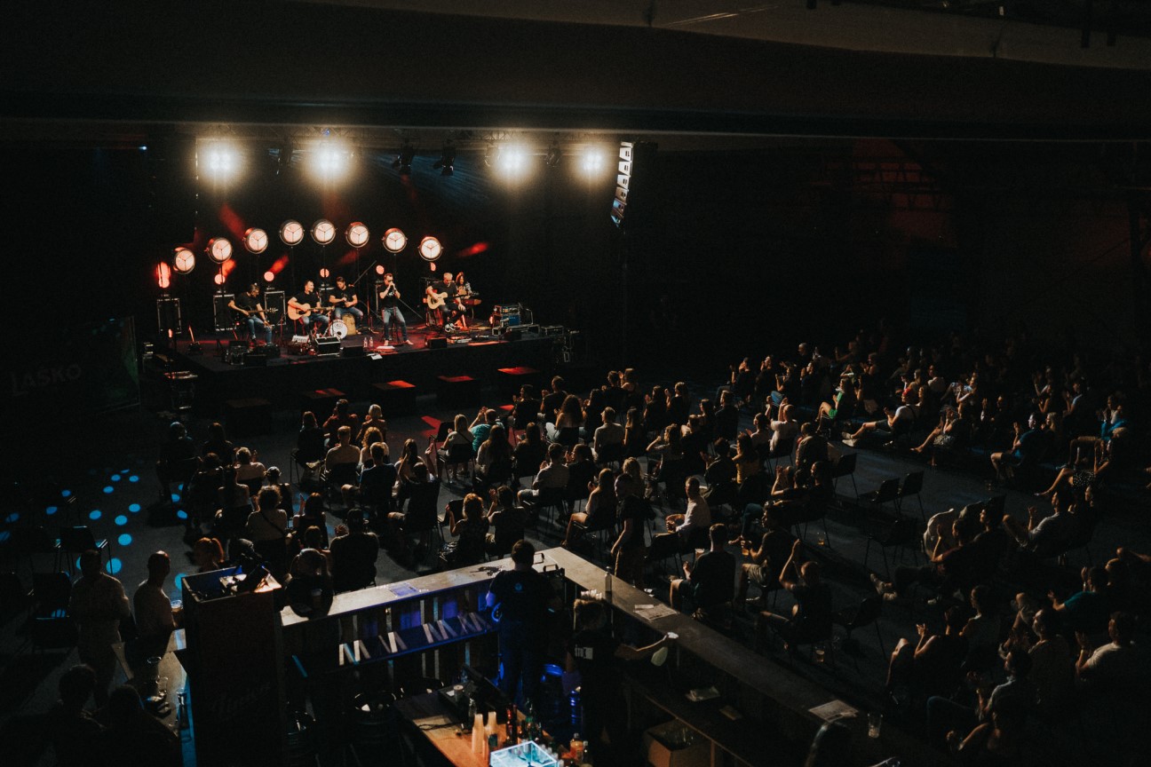 Dvorana med koncertom